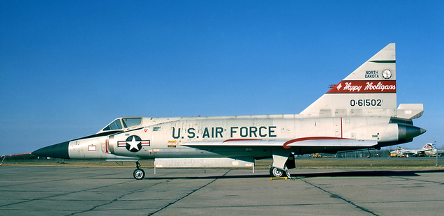 Convair F-102 Delta Dagger, the predecessor to the F-106 Delta Dart